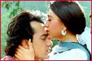 With Aamir Khan in Raja Hindustani