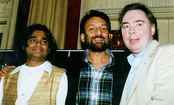 A R Rahman, Shekhar Kapur and Andrew Lloyd Webber