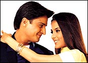 Jimmy Shergill and Sanjana