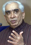 Finance Minister Jaswant Singh