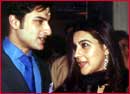 Saif Ali Khan and Amrita Singh