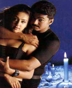 Jyotika and Vijay in Kushi