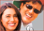 Rani Mukherjee and Govinda in Pyaar Diwana Hota Hai