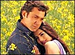 Bobby and Amisha in Kranti