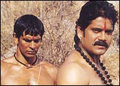 Milind Soman, Nagarjuna in Agni Varsha