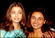 Aishwarya Rai and Rani Mukherji