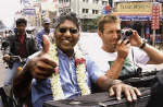 Vijay Amritraj with Pat Cash