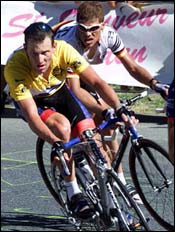 Lance Armstrong and Jan Ullrich