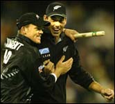 Lou Vincent and Stephen Fleming