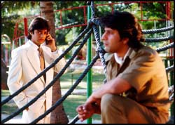 Arshad Warsi and Chandrachur Singh