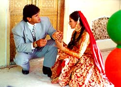 Sunil Shetty and Sonali Bendre